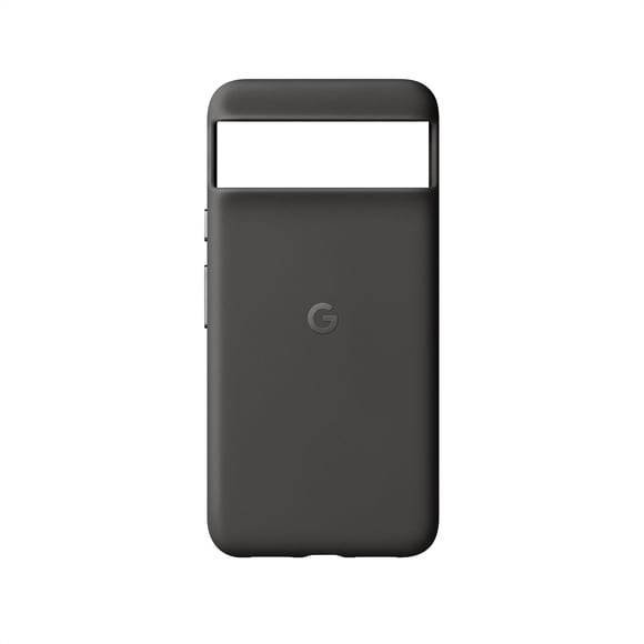 Funda para teléfono Google Pixel 8 de silicona resistente a las manchas, color carbón
