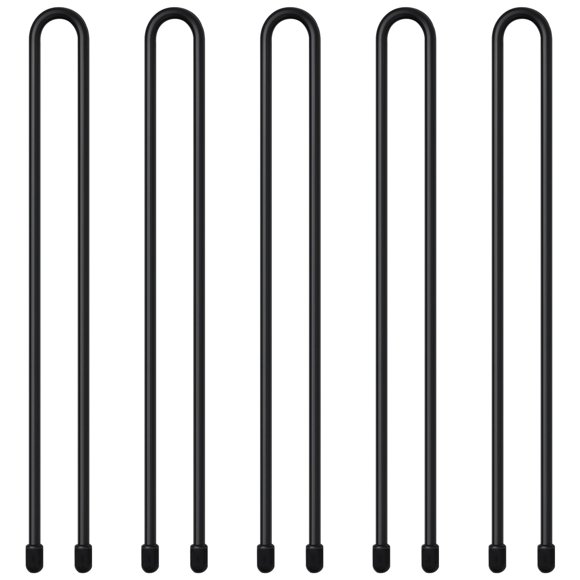 Bridas Brvlsoc 46 cm (5 unidades) reutilizables con núcleo de acero