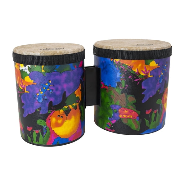 Bongo Drum Remo KD-5400-01 Percusión para niños Rain Forest