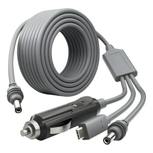 Genérica - 3 En 1 Cable Cargador De Auto Genérico Compatible Starlink Mini