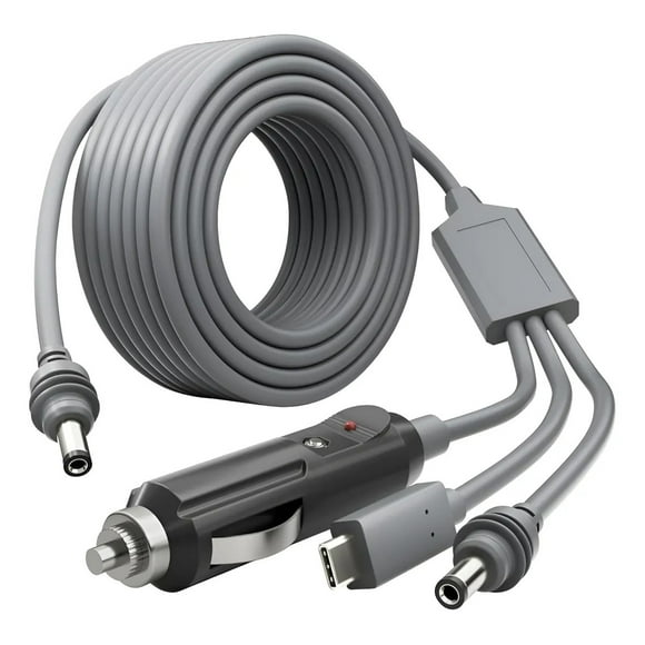 3 En 1 Cable Cargador De Auto Genérico compatible Starlink Mini
