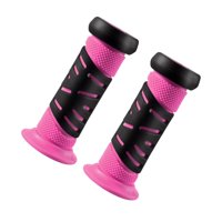 Magideal - Puños De Bicicleta Para Niños Puños De Repuesto Para Bicicleta Antideslizantes Suaves Duradero Cómodo Manipulación Puños De Bicicleta Para Niños Niñas Rosa