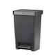 thumbnail image 1 of Bote de basura Rubbermaid Premier Series III Step-On, 49 L, color carbón, 1 of 6