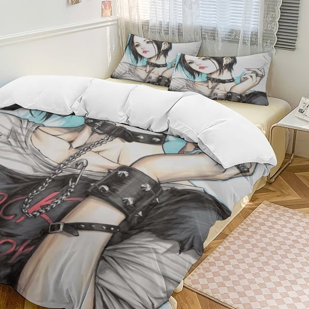 NANA Anime Home Bed 3-piece Set Classic Japanese Anime Polyester Wash Student Dormitory Set