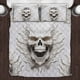 thumbnail image 1 of Juego De Edredón Calavera Esqueleto Blanco, 1 of 3
