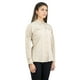 thumbnail image 2 of Camisa HW Antakari Spandex Mujer Beige, 2 of 6