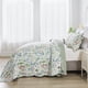 thumbnail image 4 of Juego de Ropa de Cama HoneiLife King de Microfibra con Edredón Floral de 3 Piezas, 4 of 9