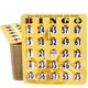 thumbnail image 1 of Cartones de bingo MR CHIPS, a prueba de atascos, fáciles de leer y limpiar, x10, 1 of 8