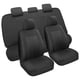 thumbnail image 1 of Funda Universal Cubre Asiento Automóvil 9 Piezas Coche Negro, 1 of 4