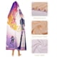 thumbnail image 4 of Jentry Chau contra el Inframundo Manta Capa con Capucha Anti-Bolitas, Manta de Lana Ártica Suave, Manta Portátil de Felpa Ligera y Lujosa, Poncho para Siesta en Casa y Oficina, 100*130cm, 4 of 6