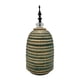 thumbnail image 1 of Jarron Florero Ceramica Decorativo Verde Con Dorado Egipcio, 1 of 8