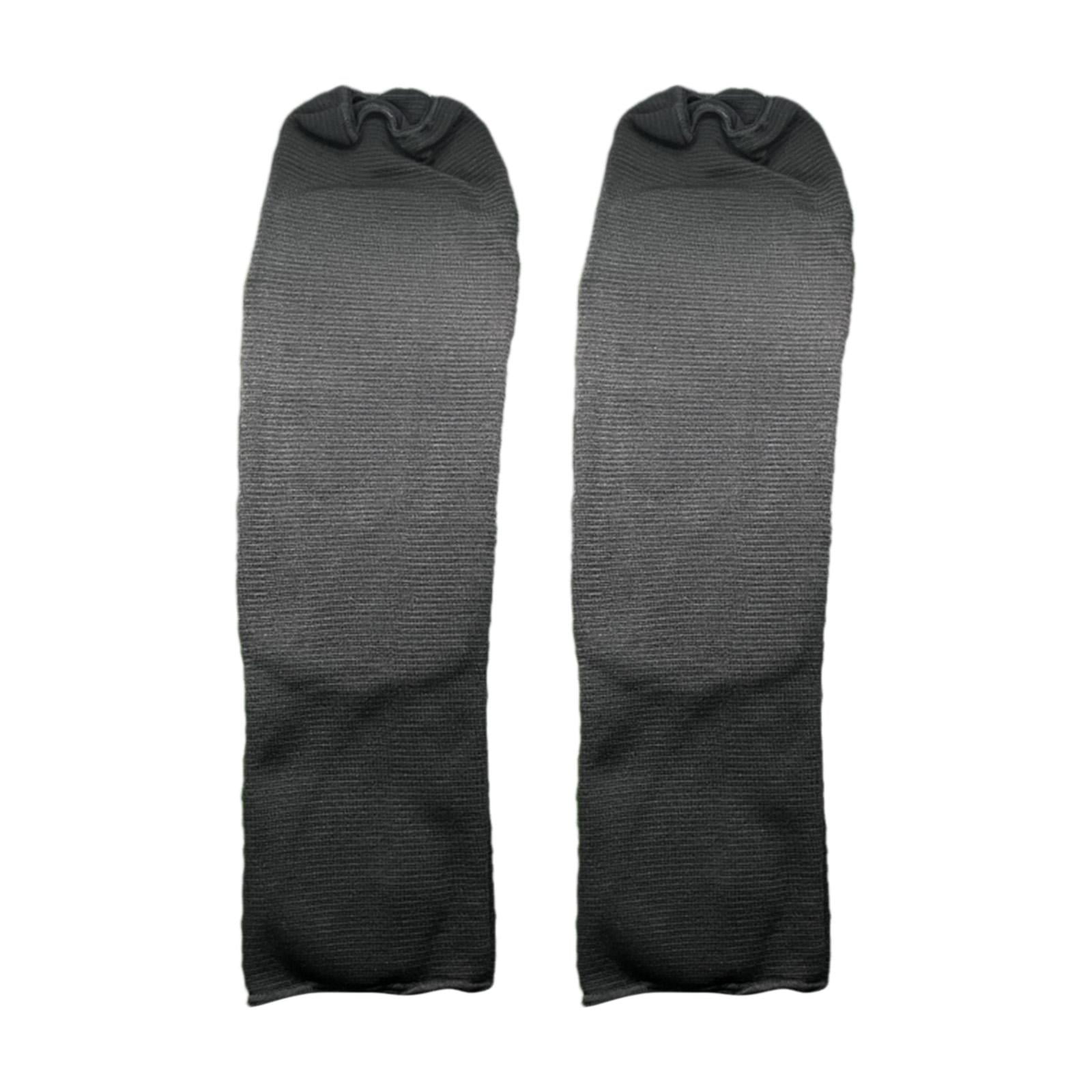 Magideal - Hombres Shin Instep Guards Cloth Protector Accesorios Suministros Protección De Entrenamiento Elástico Casual 1 Par Para Taekwondo Gym Muay Thai Mma , Negro Y L