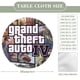 thumbnail image 2 of Grand Theft Auto theme Fitted Round Tablecloths Elastic Edged Table Covers Waterproof Table Cloth For Kitchen Holiday Party Tables Decor 120cm, 2 of 6