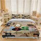 thumbnail image 1 of JOSE Art Collage Tribute Themed Bedding Set Duvet Cover and Pillowcase Set, 1 of 5