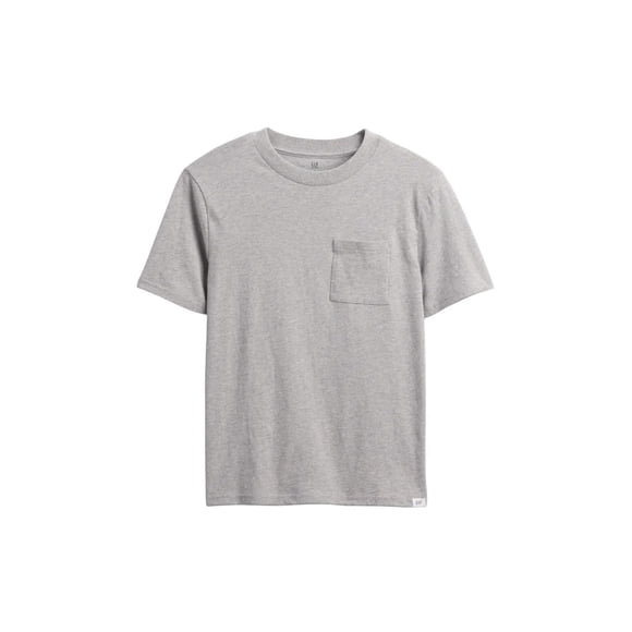 Camiseta GAP Pocket Crew B08 para niños de 6 a 7 años