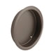 thumbnail image 1 of Prime-Line N 7211 Tirador de dedo para puerta de armario corrediza Bronce clásico (2 unidades), 1 of 2
