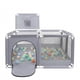 thumbnail image 1 of Corral de Seguridad Bebe Con Aro 126x126 Cm. Gris, 1 of 6