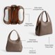 thumbnail image 4 of Bolso de hombro Coach Lana Dark Stone talla única, 4 of 6