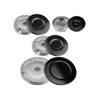 Bothyi - Tapa De Llama De Estufa De Gas Desmontable Reutilizable Multiusos Para Apartamentos, Cocinas Domésticas, Superficie Cóncava