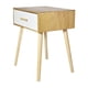thumbnail image 2 of Velador Dover 1 Madera Blanco, 2 of 2