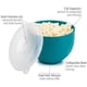 thumbnail image 2 of Popcorn Popper Goodful, de silicona, plegable, color verde azulado, 2 of 9
