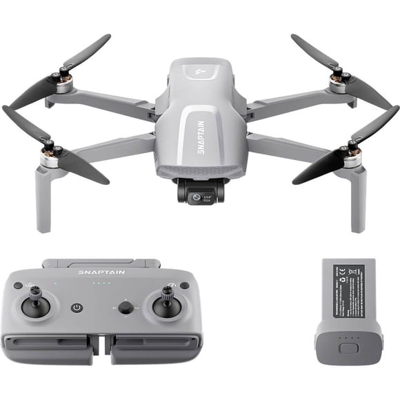 Drone Snaptain P40 Lite 48MP con Gimbal de 3 Ejes 4K Gris
