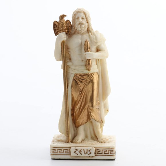 Veronese Design – Zeus, el dios del cielo, figura miniatura