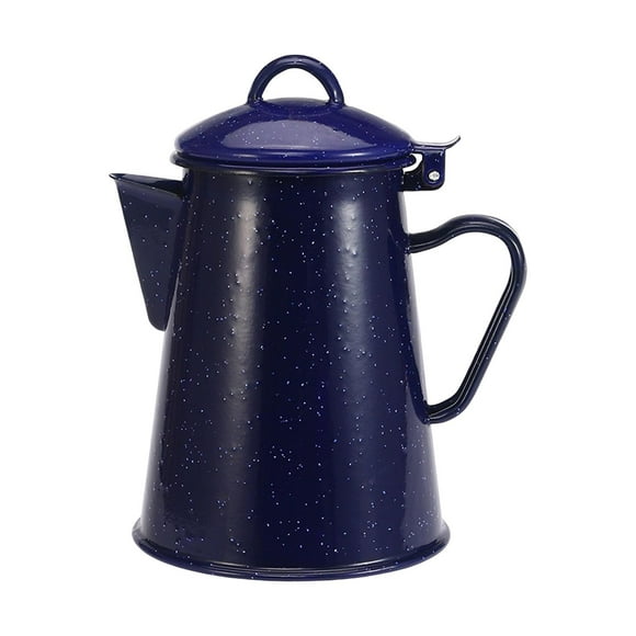 Hervidor De Café Esmaltado, Jarra De Leche, Jarra De Café, Tetera Para El Hogar Y La Oficina, 0,8 L