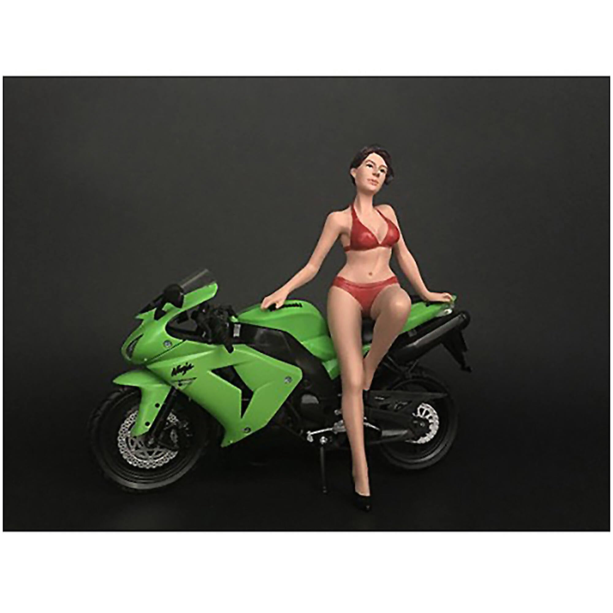 Figura American Diorama Hot Bike Modelo Elizabeth, 14,6 Cm