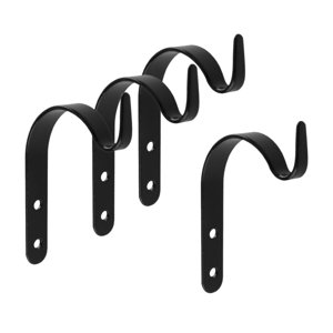 Magideal - Colgador De Plantas Decorativo Para Colgar Soporte De Suspensión De Plantas Ganchos Para Colgar En El Jardín Macetas Gancho Soportes Para Colgar En La 4 Piezas