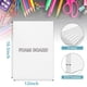 thumbnail image 2 of Placa de espuma AYAYGD 30 cm × 42 cm × 5 mm – Paquete de 30 unidades, blanco, 2 of 7