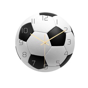 Magideal - Reloj De Pared Deportivo Moderno, Relojes Silenciosos De , De Decoración De Dormitorio Con Pilas , Fútbol Americano