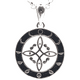 thumbnail image 1 of Collar Nudo de Brujas Fases Lunares en Plata 925, 1 of 2