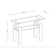 thumbnail image 2 of Arrimo Rectangular Cubierta De Vidrio 100x40x70, 2 of 5