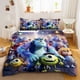 thumbnail image 1 of Monster Power Company Bed Cover Set Duvet Bed Linen 3d Children Bedding Set 3-Piece 1 Bed Cover King Size Bed Sheets, 1 of 5