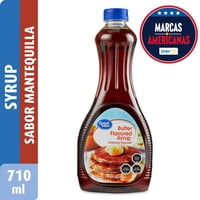 Syrup Butter Flavored Para Panqueques Sabor Mantequilla Botella 710 Ml Great Value