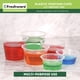 thumbnail image 2 of Vasos desechables de plástico para porciones Freshware de 60 ml con tapas, 100 juegos, 2 of 4