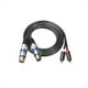 thumbnail image 3 of 1.5m Cable Audio Profesional Djs 2 Xlr Plug A 2 Rca, 3 of 4