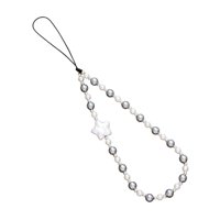 Bothyi - Correa De Muñeca Para Teléfono Con Cuentas, Decorativa, Multifuncional, Con Forma De Estrella