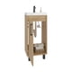 thumbnail image 5 of Mueble Vanitorio Con Lavamanos Oxford 1 Puerta 86,4x32,5x39,6 Cm Fresno, 5 of 12