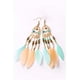 thumbnail image 1 of Aros de pluma bohemian sexy Gloriahoon, 1 of 2