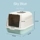thumbnail image 1 of Anti-Splash Cat Litter Box with Deodorant for Cats - Fully Enclosed Toilet for Hygienic and Odor-Free Use, 1 of 4