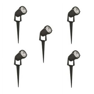 Hb Led - Pack 5 Foco Led Rgb Estaca Jardín 5W