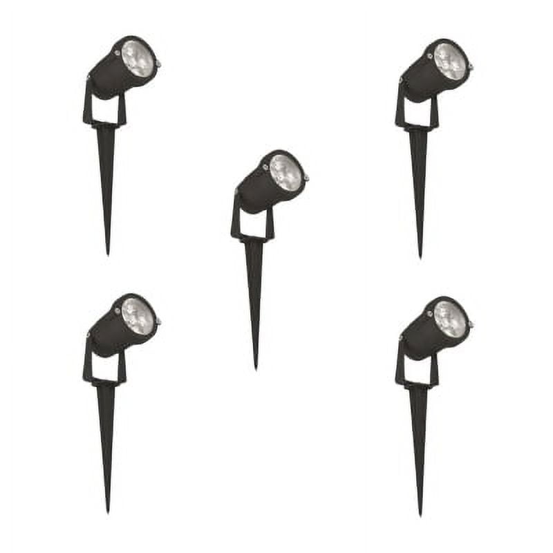 Hb Led - Pack 5 Foco Led Rgb Estaca Jardín 5w