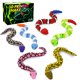 thumbnail image 1 of Figura de serpiente de juguete gigante, serpiente impresa en 3D de 106 cm con dientes brillantes, 1 of 7