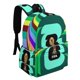 thumbnail image 2 of FIFA-theme Backpack, Campus style schoolbag Bookbag with Adjustable Shoulder Straps And Large Zip Compartment, Unisex Travel Bags.42x30x15cm, 2 of 6