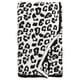 thumbnail image 2 of Manta de Leopardo Flannel 50x60in Negra, 2 of 3