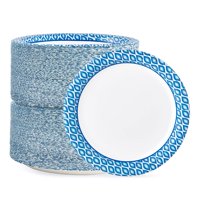 Platos De Papel Desechables Muchii De 21,27 Cm, 300 Unidades