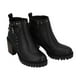 thumbnail image 2 of Botin Mujer Negro Zia Police, 2 of 6