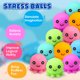 thumbnail image 3 of Pelotas Antiestrés VESPRO Set de 12 Pulpo 5 cm Suaves, 3 of 7